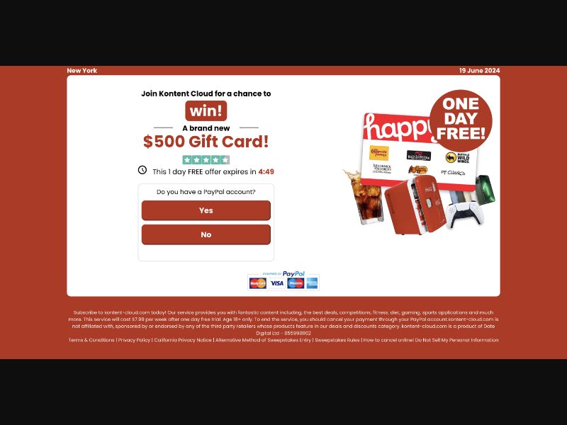 CocaCola PayPal - US