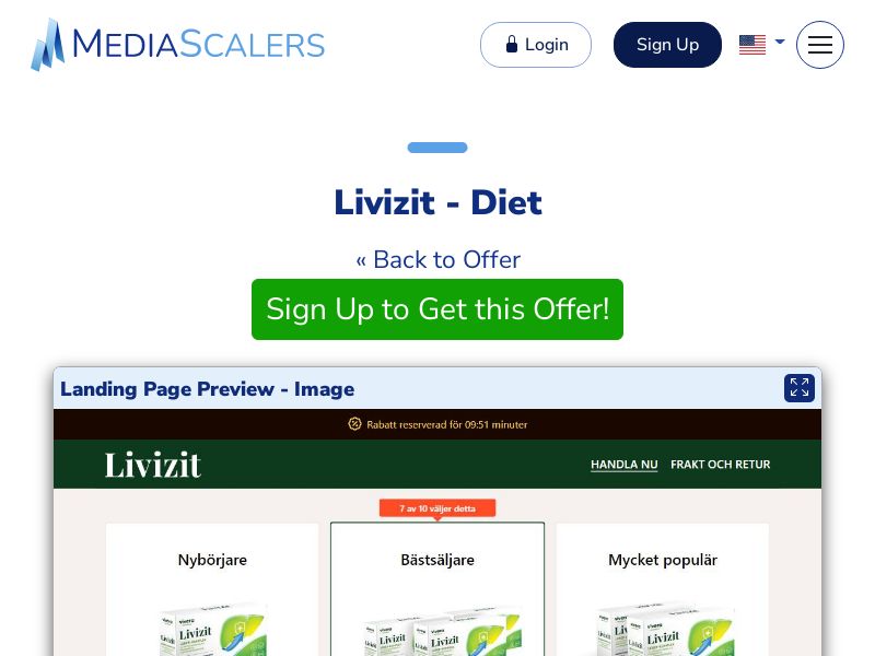 Livizit - Diet {+DTC} (Event Tracking) [SE]