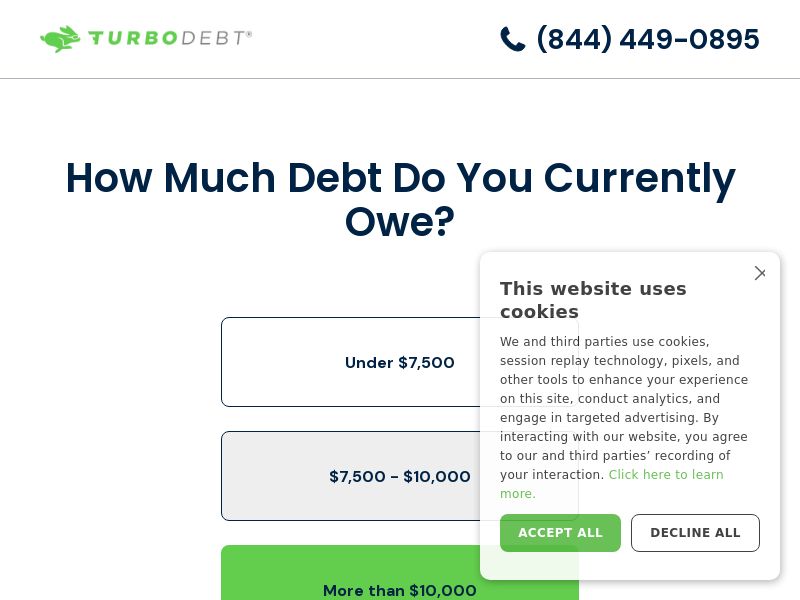 TurboDebt - Debt Relief (Pre-Approval, Desktop Only) - CPL | US