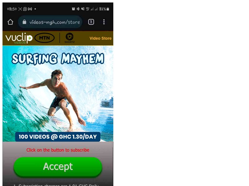 Surfing Mayhem MTN VS