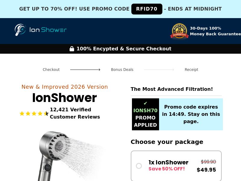 IonShower SS - US