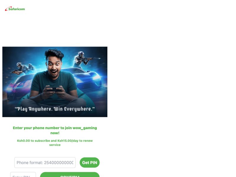 | Wow Game Mfilter Safaricom