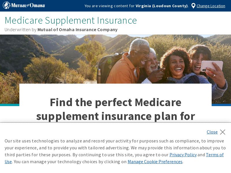 Mutual of Omaha Senior Health Product (Medicare Supplement) - CPA - US - Desktop/mWeb - Content, Display, Search, Social (Pre-approval Required)