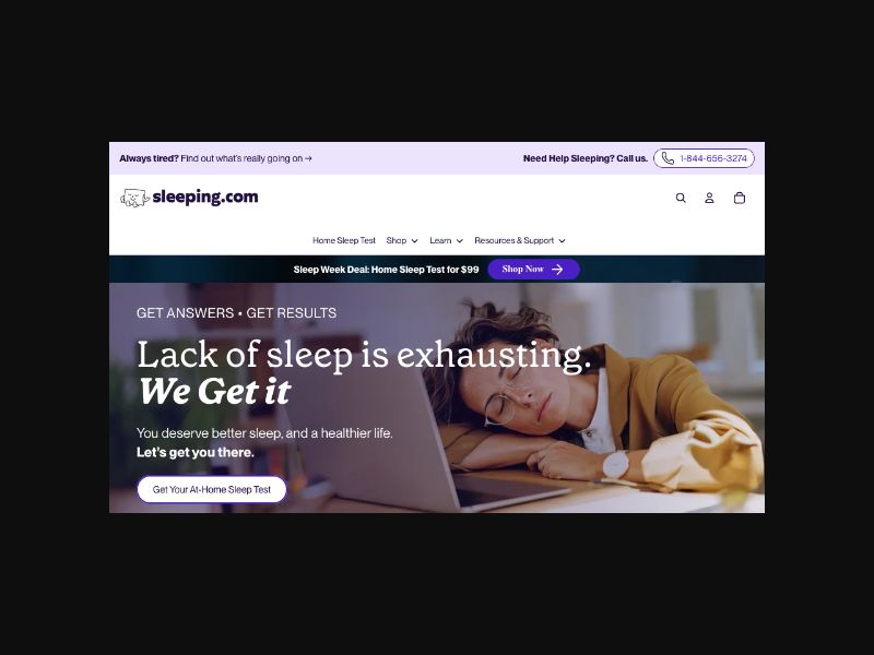 Sleeping.com - Sleep Wellness & Bedding - RevShare (US)