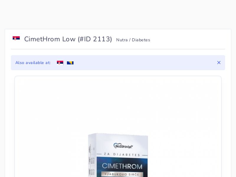 CimetHrom Low