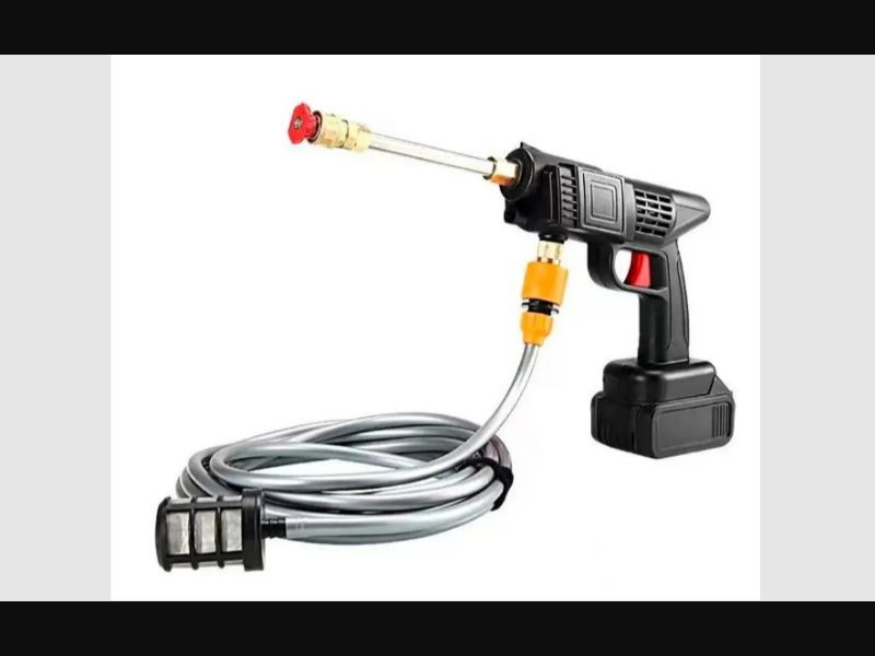 Rechargeable high-pressure washer for 14990 (anti-glare glasses as a gift)