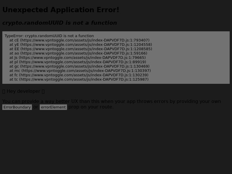 Toggle VPN Android — CPL Web Trial