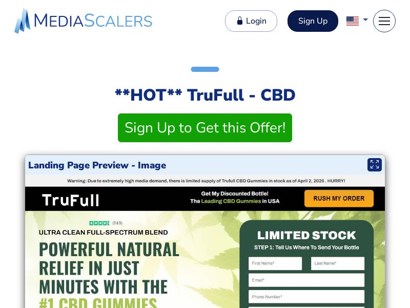 TruFull - CBD {+DTC} [US, CA, AU]