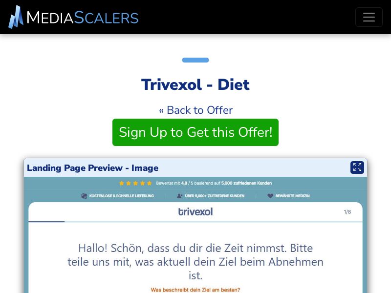 Trivexol - Diet {+DTC, Quiz} [DE, AT, CH]