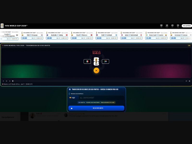 37333 - MultiGeo - [WEB+MOB] - World Cup 2026 Streaming - 1 click