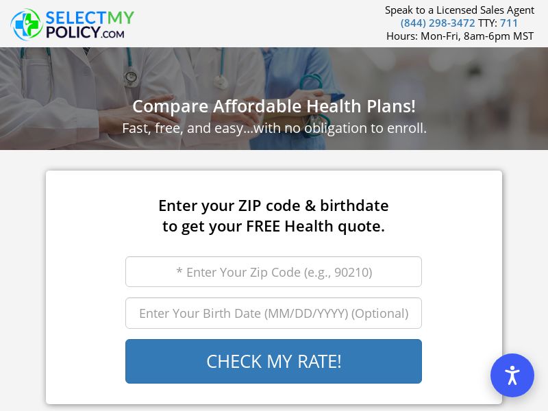 Select My Policy - Health Insurance - CPL (US)