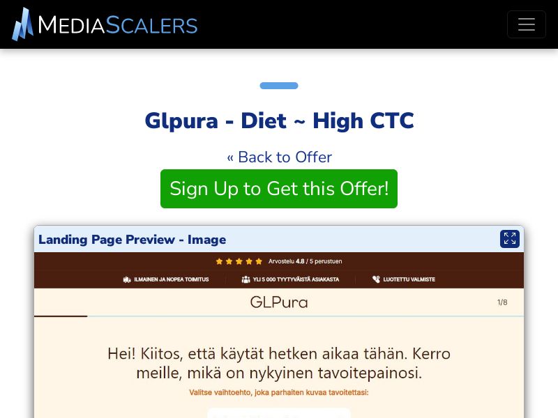 Glpura - Diet ~ High CTC {+DTC, Quiz} [FI]