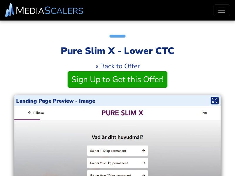 Pure Slim X - Lower CTC {+DTC, Alt-Landers} (Event Tracking) [SE]
