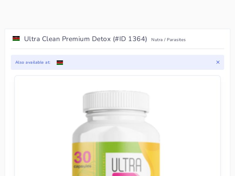Ultra Clean Premium Detox