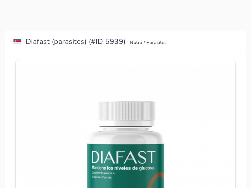 Diafast (parasites)