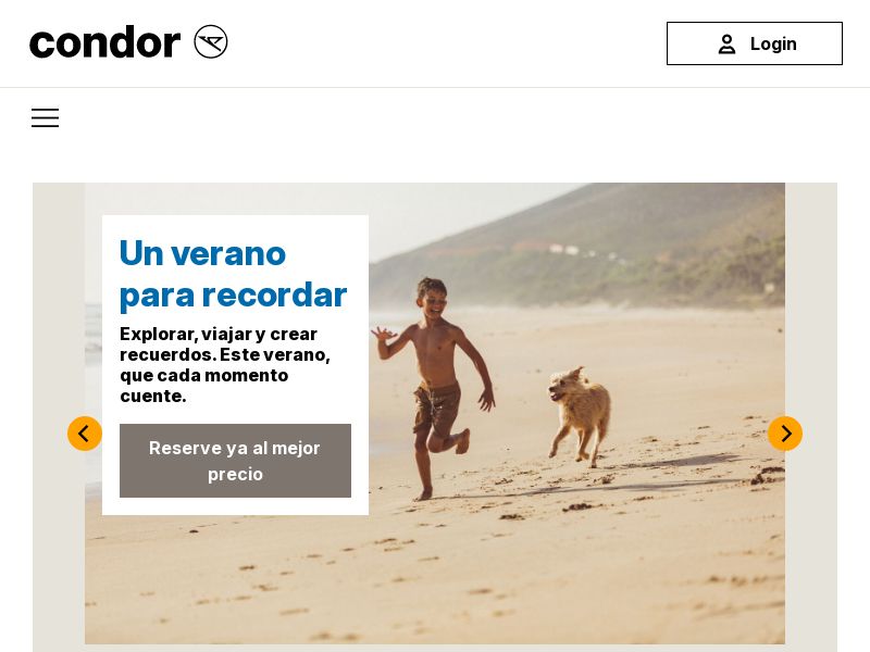 [WEB+MOB] Condor Latam (17 Geos) - Revshare up to 0.80% + CPA up to 9,60 EUR [Approval Required]