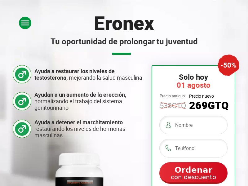 ERONEX GT - POTENCY TREATMENT PRODUCT