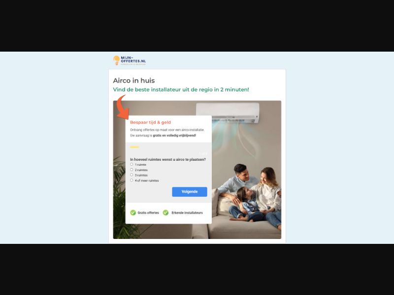 [WEB+MOB] Mijn-Offertes – Enjoy 365 days of wonderful Air Conditioning? /NL SOI [Approval Required]