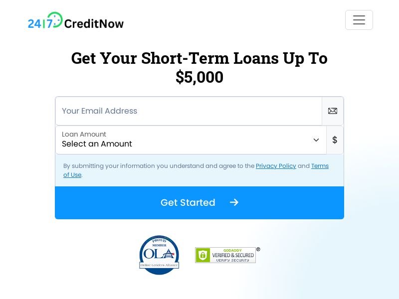 Fintech - 247CreditNow - Personal Loans - Responsive - US - (Proof needed)