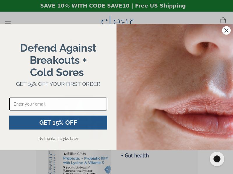 Clear Lip & Skin Health Offer