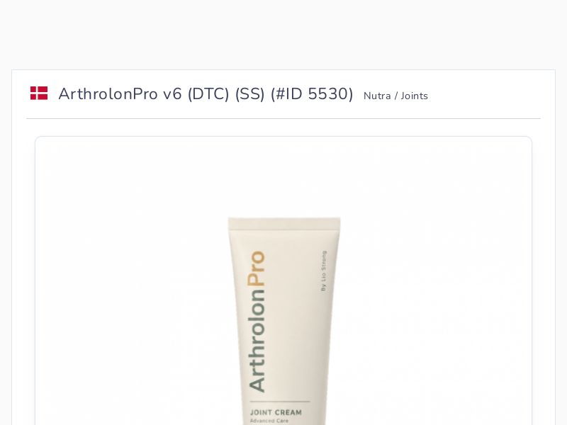 ArthrolonPro v6 (DTC) (SS)