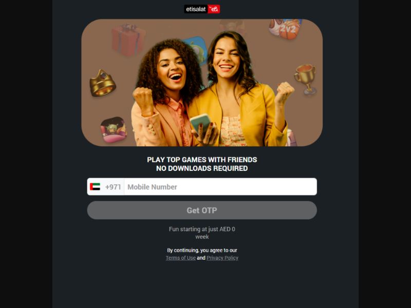 [MOB] Omno /AE [Etisalat] PIN [billable]