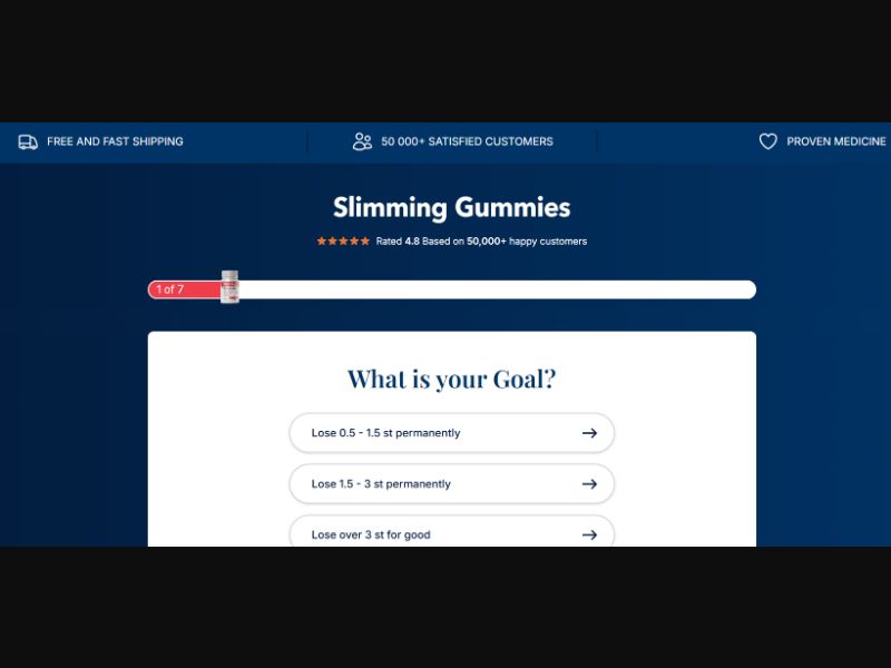 [WEB+MOB Slimming Gummies - Quiz/DTC /UK CPS