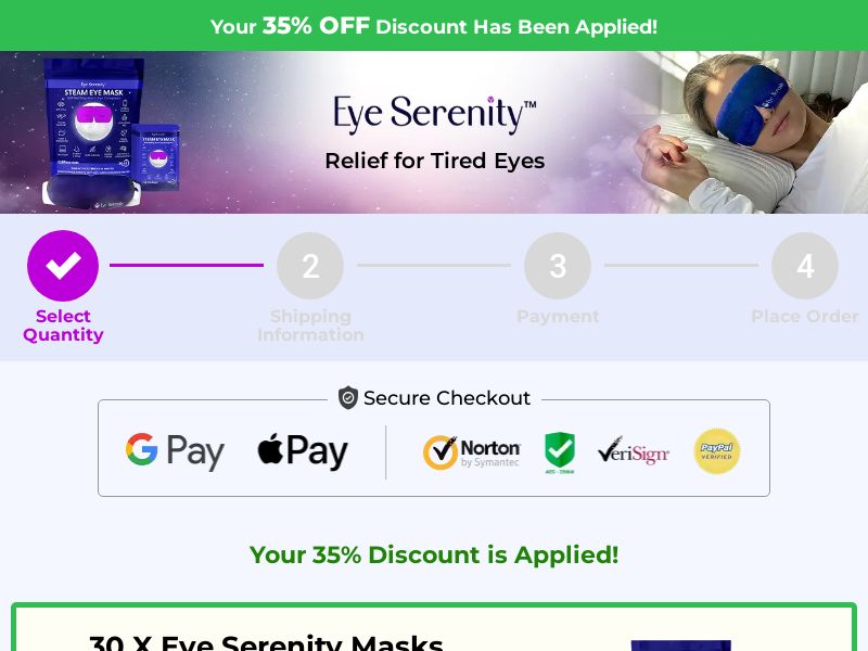 Eye Serenity Eye Mask - EN Global