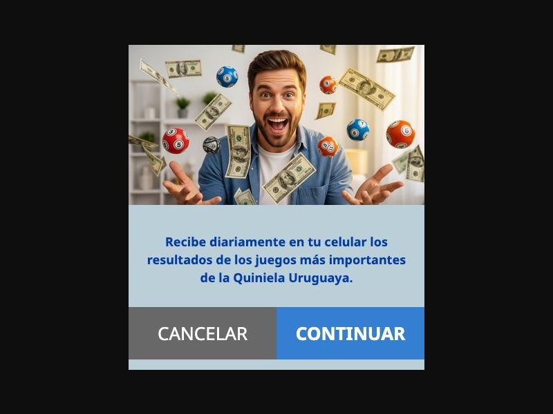 32750 - UY - [MOB] - Uruguay Loteria - Antel - 2 Click
