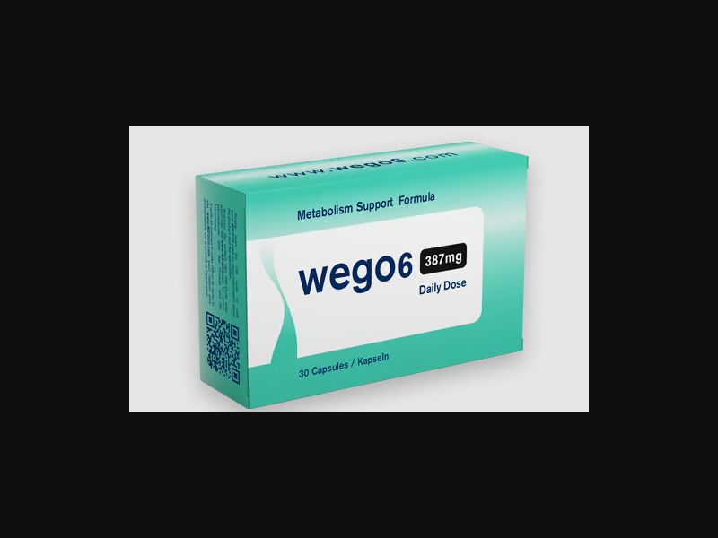 WEGO6 - weight loss capsules for 49.95 EUR (CPS)