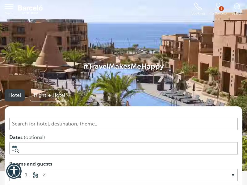 [WEB+MOB] Barcelo Hotels & Resorts /IT - Revshare 4.80%