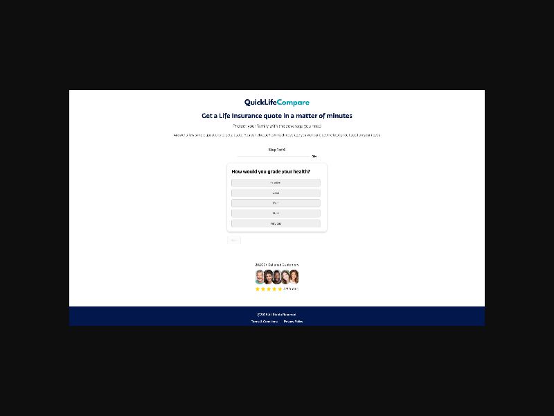 QuickLifeCompare - Life Insurance - RevShare (CA)