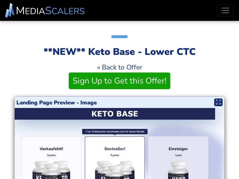 Keto Base - Lower CTC {+DTC} (Event Tracking) [CH]