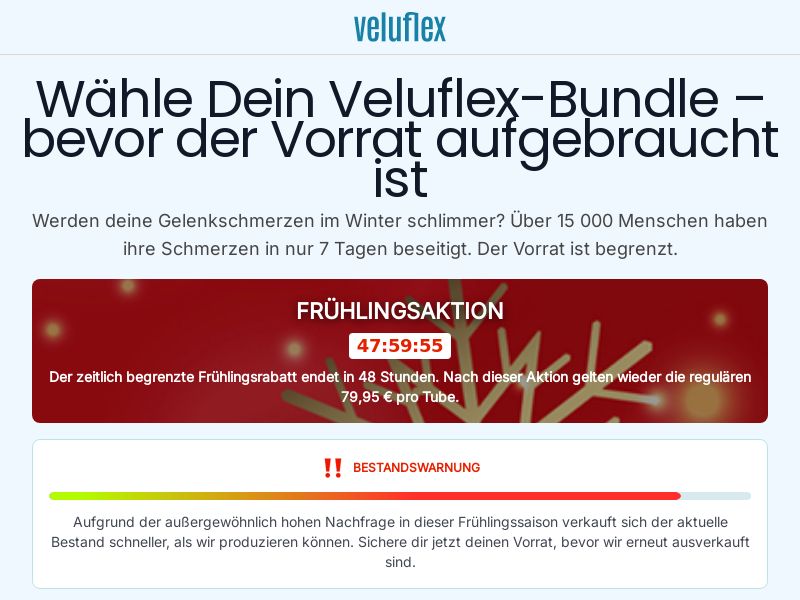 Veluflex - Joint - DE/AT/CH/FR/SE/DK/FI/BE/NL