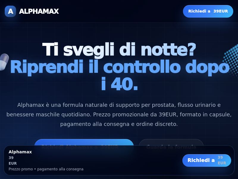 Alphamax caps IT - PROSTATITS TREATMENT