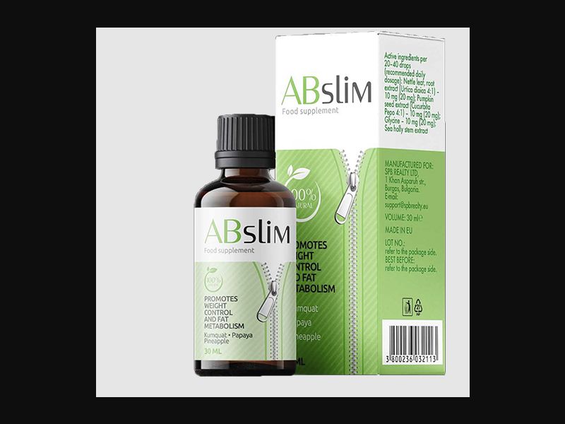 ABslim - drops for weight loss | low price