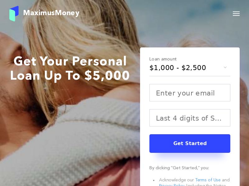 Maximusmoney Loan - RevShare | US