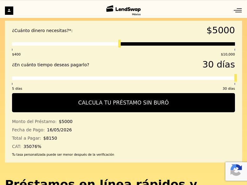Lendswap MX CPA