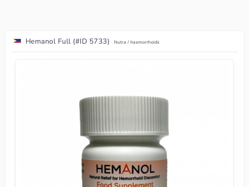 Hemanol Full