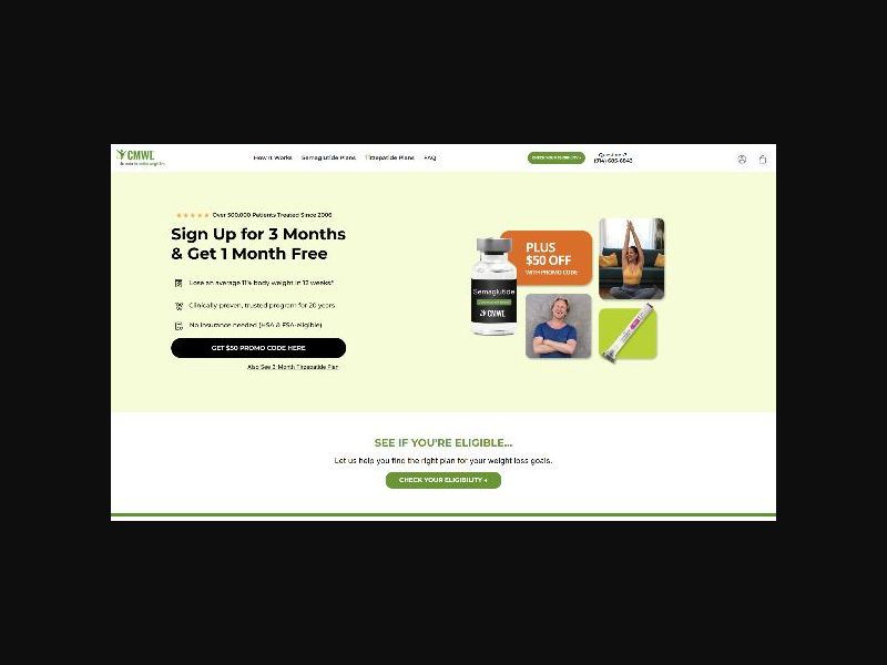 The Center for Medical Weight Loss GLP-1 - Standard Plans - CPS (US)