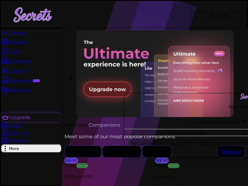 Secrets.ai - Revshare Lifetime