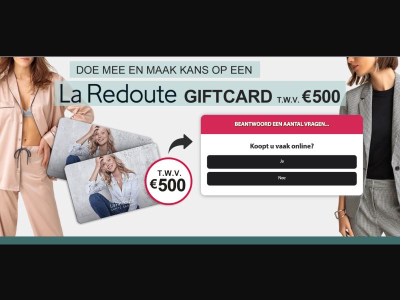 BE - NectarContests - La Redoute Giftcard $500 - (CPL)