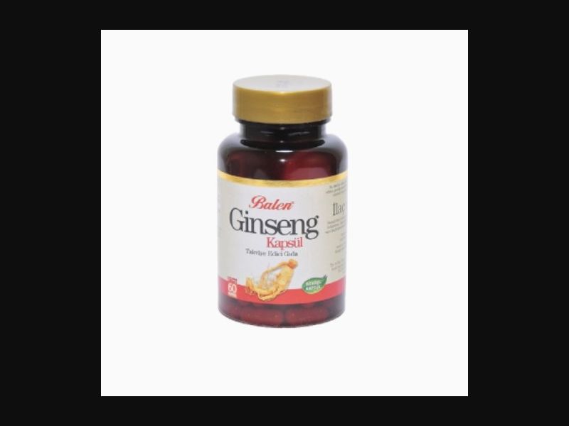Ginseng - capsules for potency | 1+1 as a gift