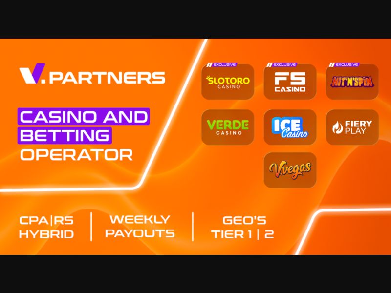 V.Vegas Casino (PL) (CPA) (Direct Advertiser)
