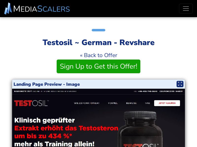 Testosil ~ German - Revshare [DE]