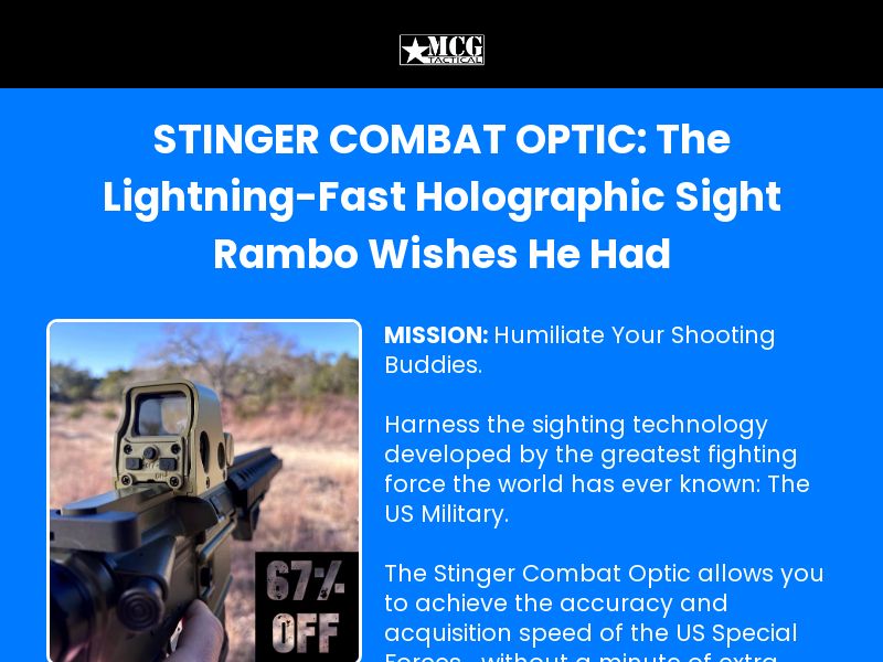 Stinger Red Dot | Int'l