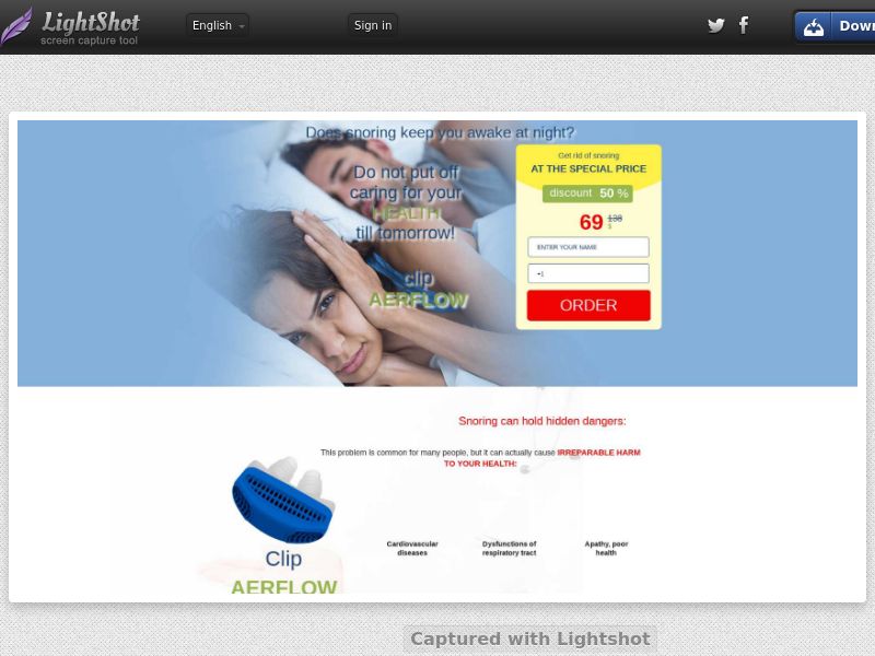 Aerflow - A Remedy For Snoring - CPS | US