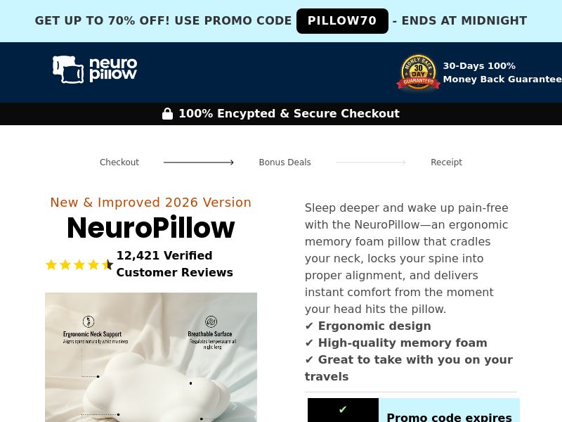 NeuroPillow SS - UK