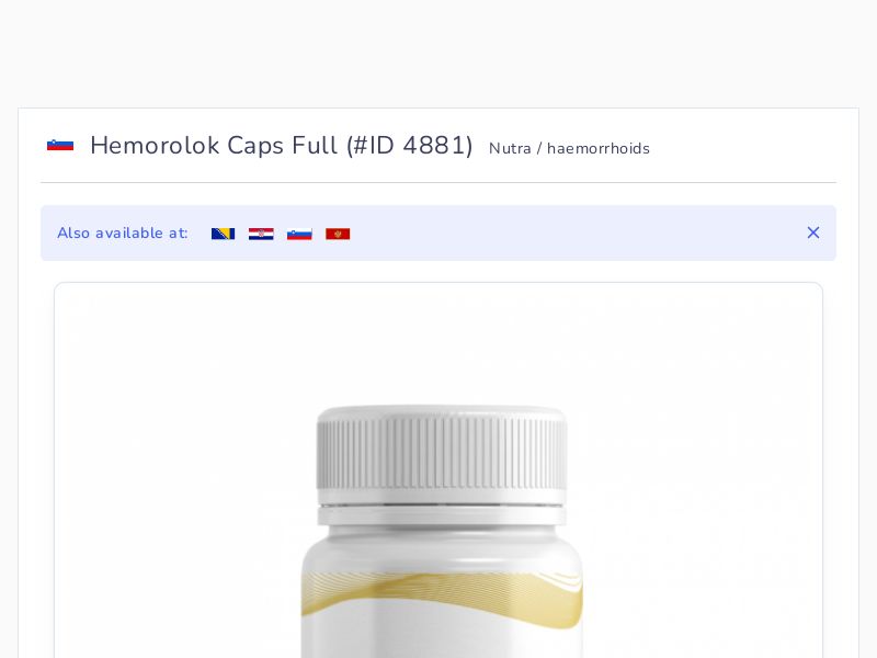 Hemorolok Caps Full