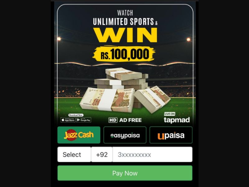 20544 | [PIN] PK | Unlimited Sports 3G (PK)